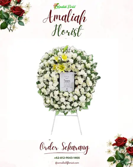 Krans Bunga Duka Gentengwetan